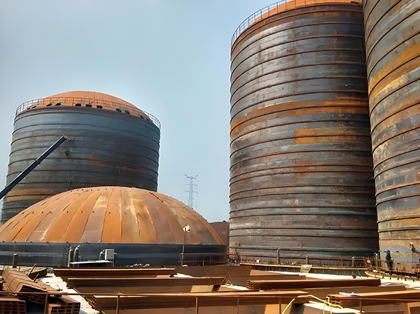 镜铁区焦粉钢板仓